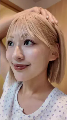 ✂️りかぴ✂️ボブのひとのTikTok投稿