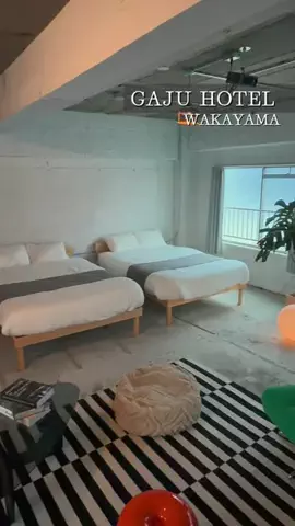 こぺ夫婦🍊和歌山お出かけ、時々旅行。のTikTok PR投稿：＼🎬HOTEL 宿泊レポ Movie🌵／ 　　　『GAJU HOTEL』 @gaju.hotel …