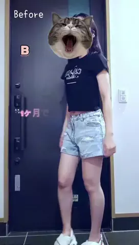 みくのTikTok投稿