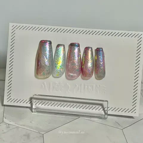 AI夢ネイル図鑑のTikTok投稿