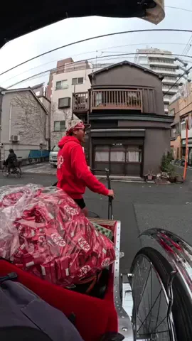 ガンプ鈴木 人力車の旅人のTikTok投稿