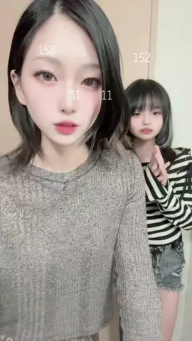 コマチとナミネ🫧のTikTok投稿