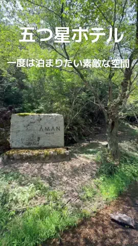 🍓いちご🍓旅ガイドのTikTok PR投稿：京都のアマンホテル アマン系列は、素晴らしいです 非日…