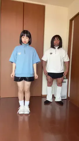 マッスル親子のTikTok投稿