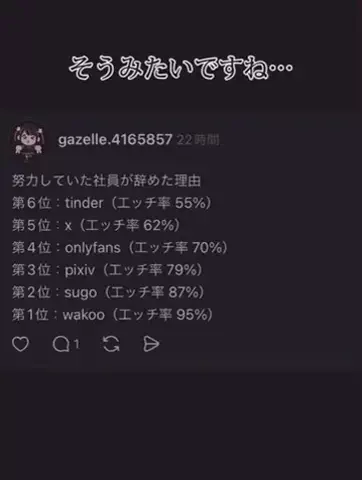 SのTikTok投稿