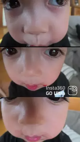 ほいっぷくんのTikTok PR投稿：#insta360 でもぐもぐタイムを撮影 🎥💗#fyp #pr #成長記録 #a…