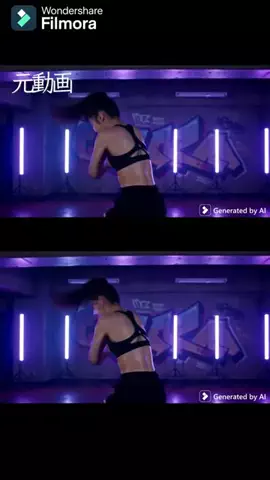 動画編集の犬のTikTok投稿