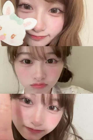 桜のTikTok投稿