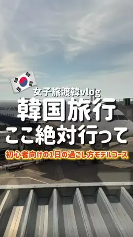 韓国🇰🇷アイミツオンナ｜ぼっち渡韓のコスパ旅✈️のTikTok投稿