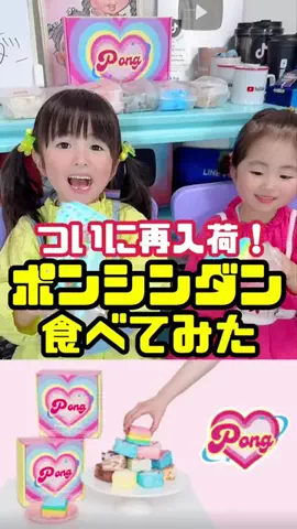 まさきちファミリー/MasakichiFamilyのTikTok PR投稿：本日4/29からポンシンダンが再販‼️👧🏻🧒🏻✨早速娘…