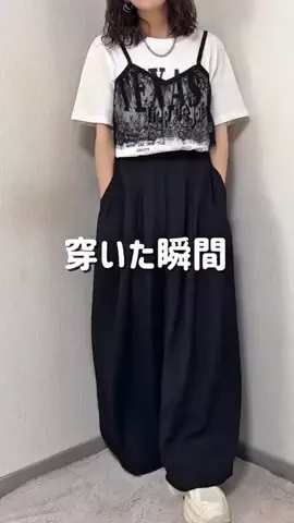 aquagarageのTikTok PR投稿：穿いた瞬間、これ好きってなったパンツ🥹✨ 程よい光沢…
