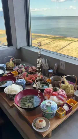まあのTikTok PR投稿：大人気すぎる海とゼロ距離の海鮮丼🐟✨ 他の投稿はこち…