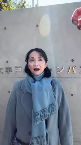 70歳から始める大学生活のTikTok投稿