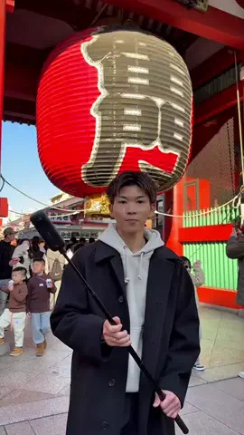 りゅうと iPhoneカメラの講師のTikTok PR投稿：insta360 X5で浅草撮ってみた✨ @insta360 official @insta360Camera @In…