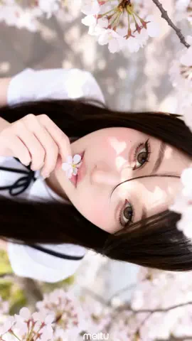 白紫のTikTok投稿