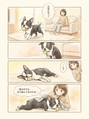 都内のチワワのTikTok投稿