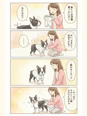 都内のチワワのTikTok投稿