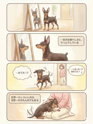 都内のチワワのTikTok投稿