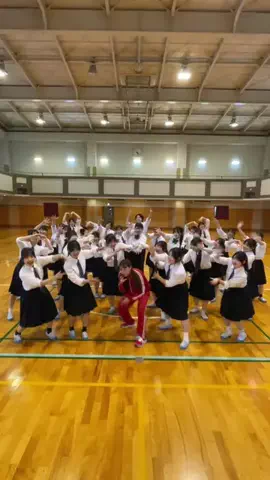 京都文教中高ダンス部公式アカウントのTikTok投稿
