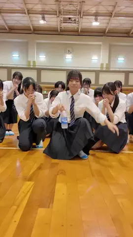 京都文教中高ダンス部公式アカウントのTikTok投稿