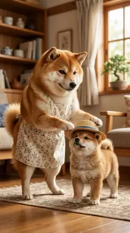 柴犬はるのTikTok投稿
