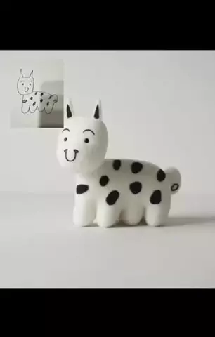 彼女の絵が個性的すぎるのTikTok投稿
