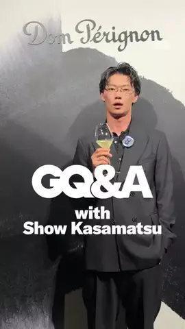 GQ JAPANのTikTok PR投稿：#笠松将 に GQ&A。 「DOM PÉRIGNON “HARMONY” - NEW VINTAGE LAUNCH DI…