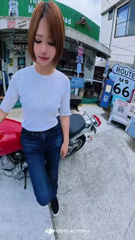バイク女子ボウラーAIKAのTikTok投稿