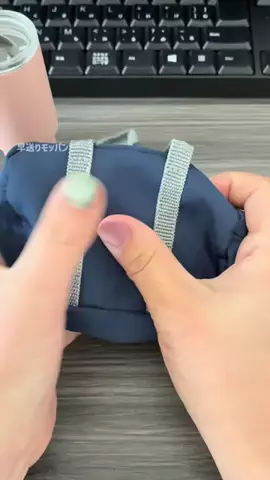早送りモッパンのTikTok投稿