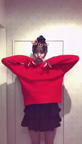 愛梨のTikTok投稿