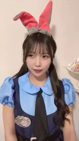 ディズニー好きなハロヲタ🍎のTikTok PR投稿：わたしはジュディポップス巡査🐰‼️ #zoo #zootopia #zootopia…