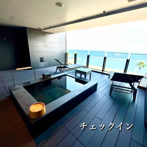 一度は行きたい極上ホテルのTikTok投稿
