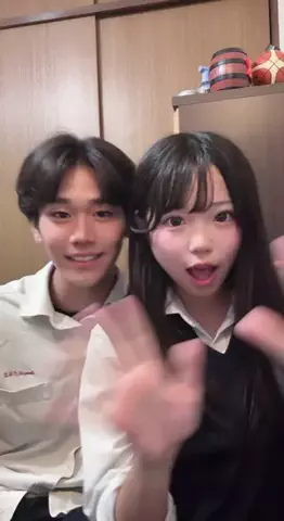 部屋着のTikTok投稿
