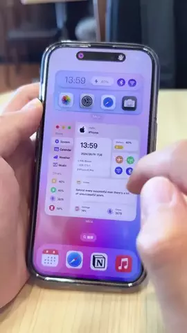 t.nhi.7x.0307のTikTok PR投稿：#高のホーム画面が完成した…#PR #iphone裏技 #micowidget