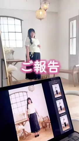 🌷かんな🌷ぽっちゃりコーデのTikTok投稿